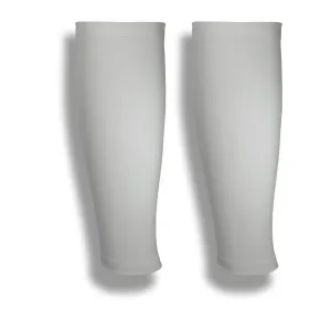 Silver/Grey Calf Leg Sleeves for Skin Protection
