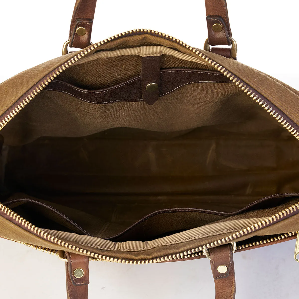 The Porter Briefcase No.215 | Bison Brn