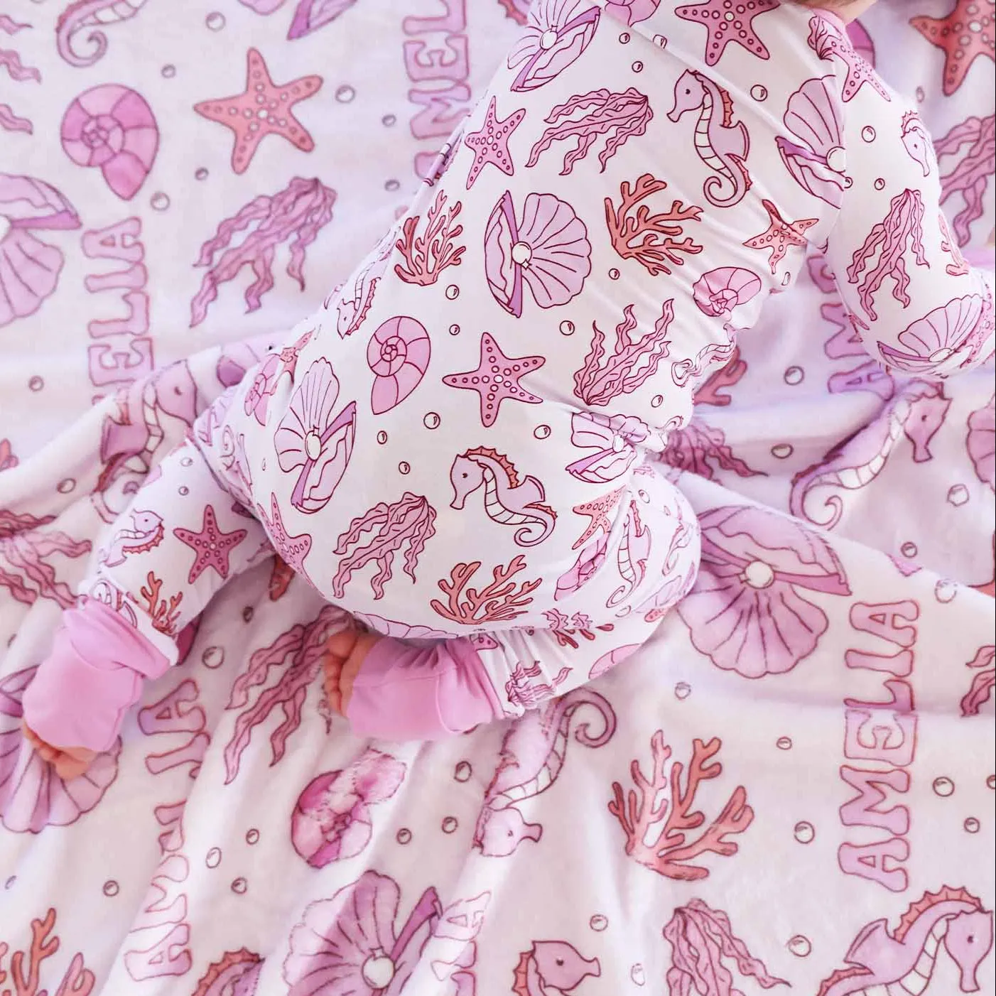 Tiny Tides Convertible Zip Romper | Pink