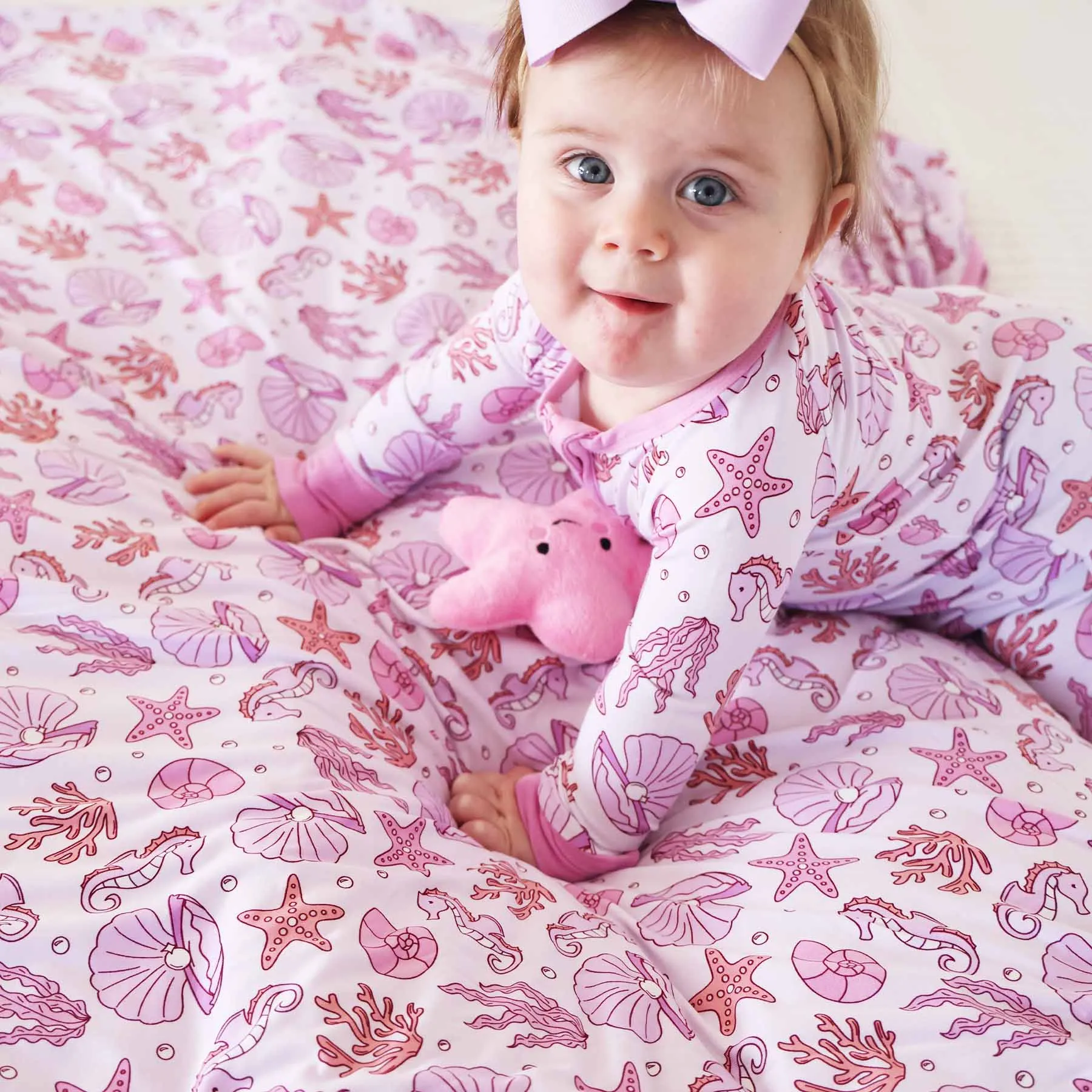 Tiny Tides Convertible Zip Romper | Pink