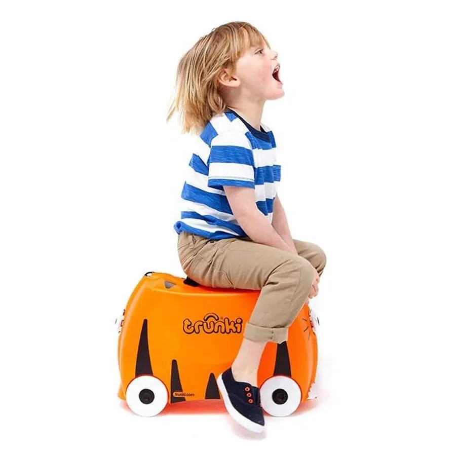 Trunki Ride on Luggage - Tipu the Tiger