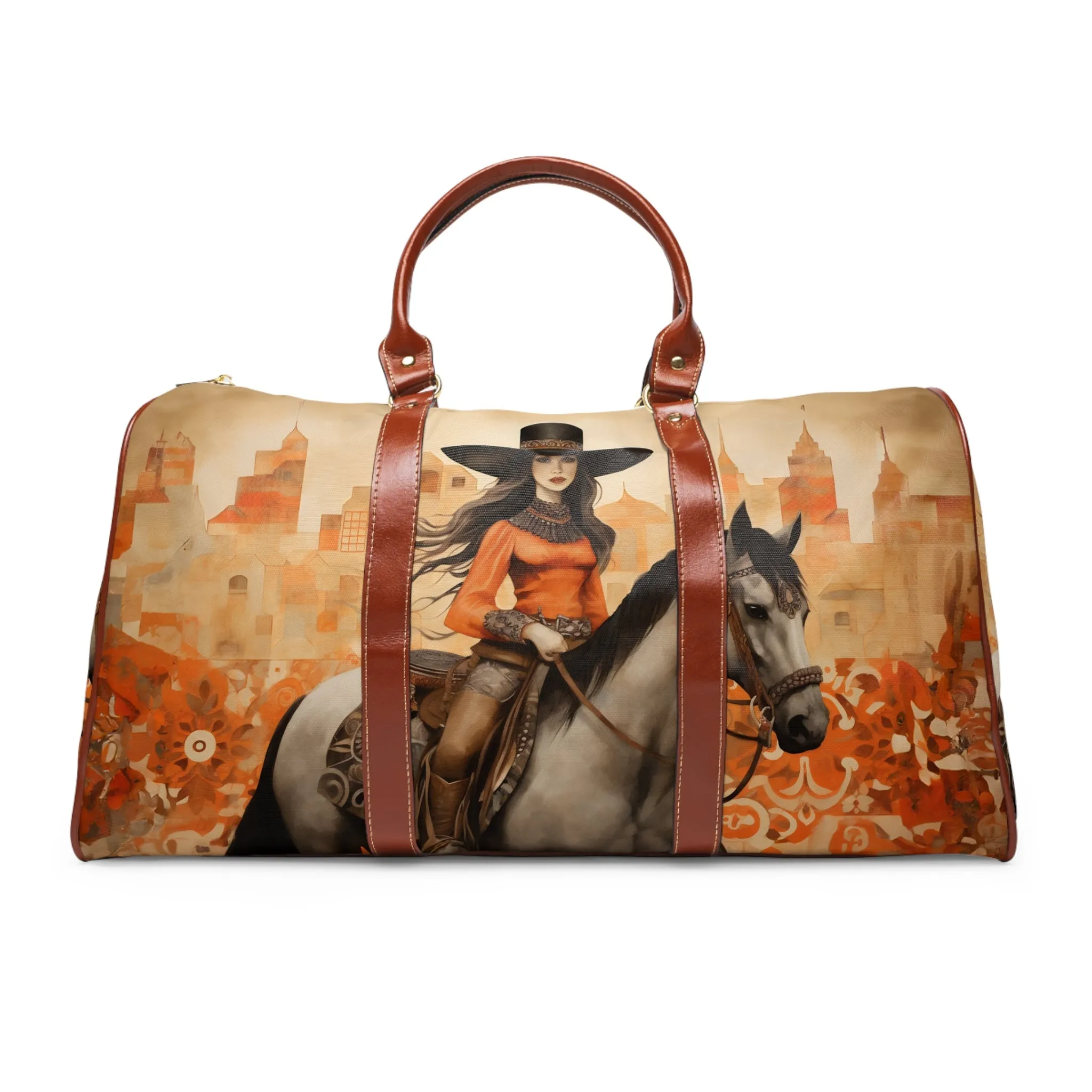 Vaquera Art Travel Bag - Bigger than most duffle bags, tote bags and even most weekender bags!