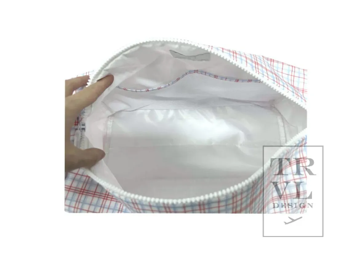 Weekender Duffle Bag | Classic Plaid Red