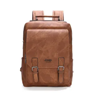 Zee Leather – Men’s Laptop School Bag Leather Backpacks Travel Multi Mochila Military camouflage style